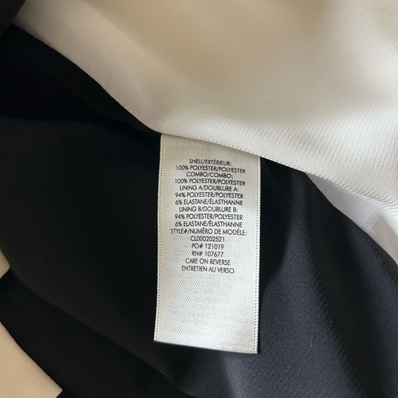 Alice+Olivia black and white mini dress size 6 - Picture 15 of 17